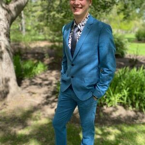 Men's Blue Suit